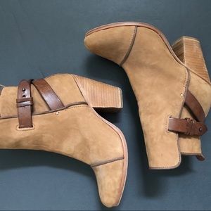 Rag and Bone tan bootie